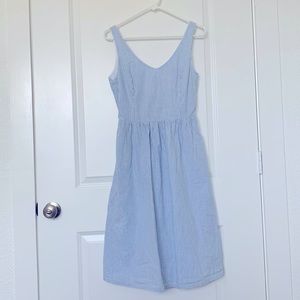 Never worn! Hope and Henry striped blue and white dress